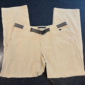 Eastern Mountain Sports Outdoor Hiking Pants Tan Size 12-R NEW